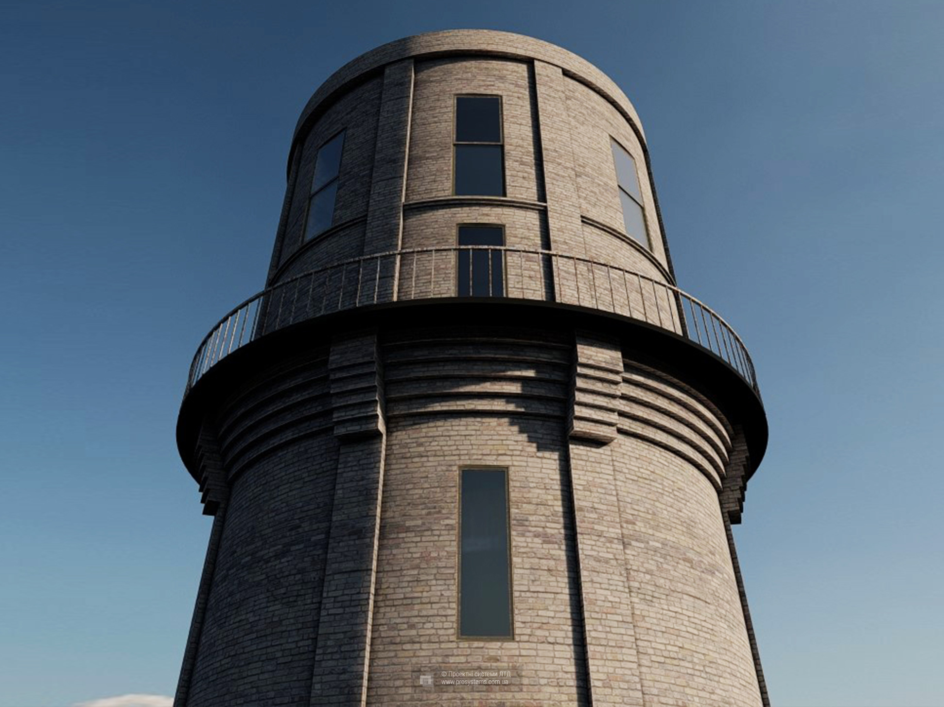 Reconstruction of a water tower