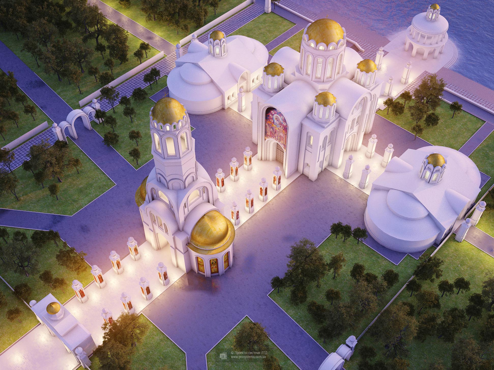 Храм в честь крещения Руси