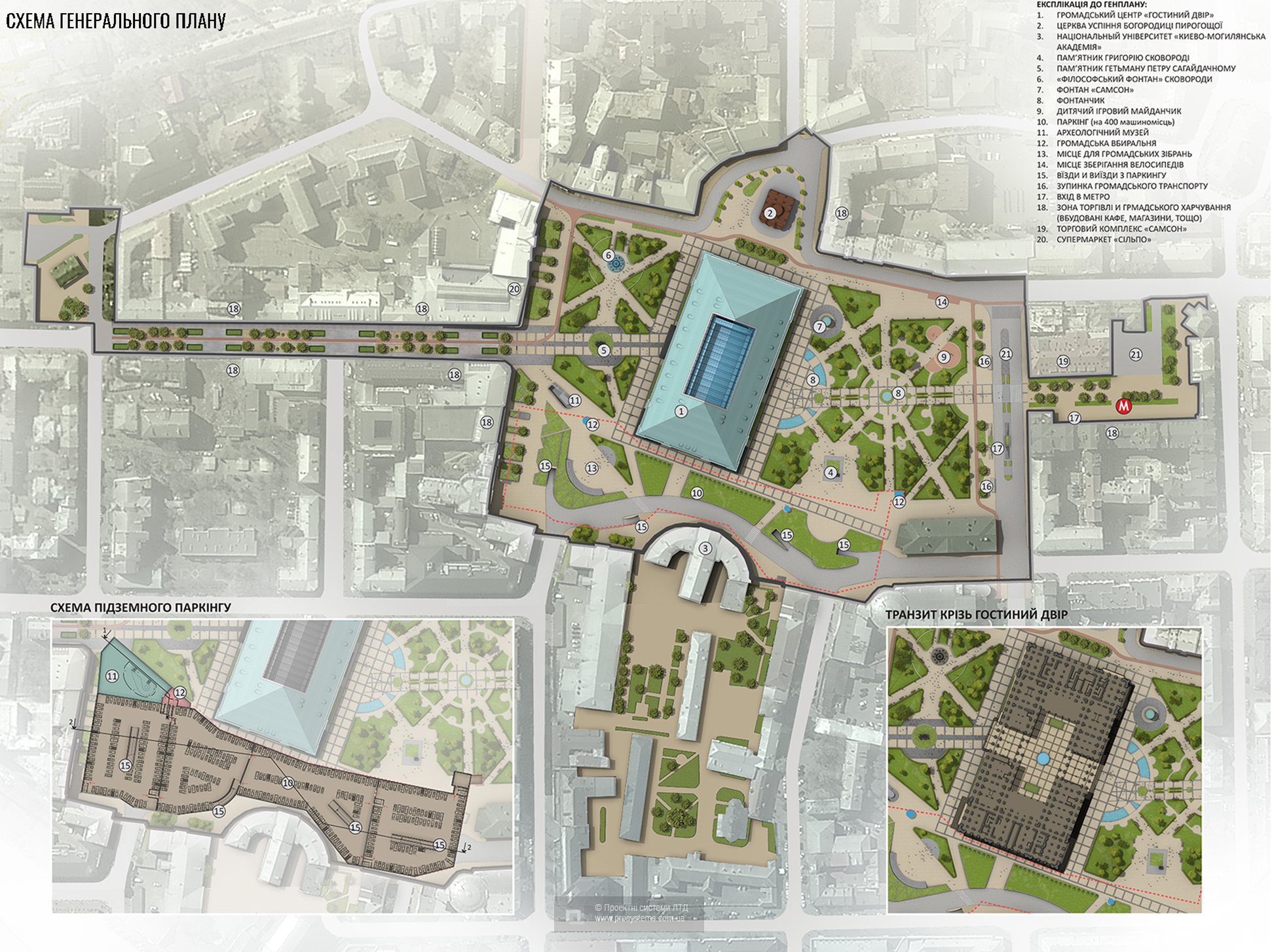 Reconstruction Kontraktova area